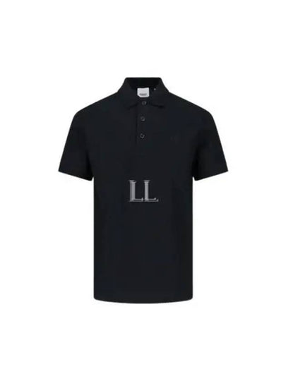 Eddie Polo Shirt Navy - BURBERRY - BALAAN 2