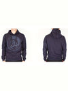 Man Mohawk Hoodie Navy 81E - DIESEL - BALAAN 5