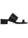 Women's Tabi Bold Strap Hanna Mule Black - MAISON MARGIELA - BALAAN 2