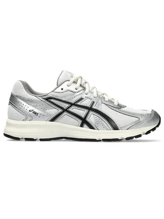 Jog 100 Low Top Sneakers White Silver - ASICS - BALAAN 1