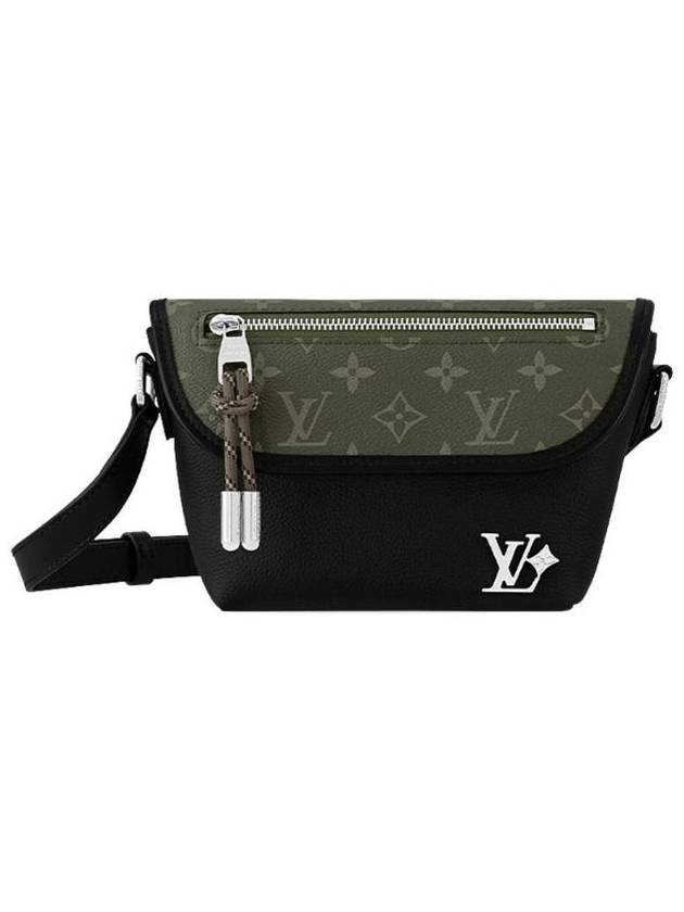 Pulse Cross Bag Khaki Black - LOUIS VUITTON - BALAAN 1