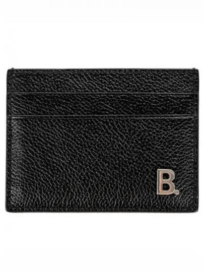 BB Logo Card Wallet Black - BALENCIAGA - BALAAN 2