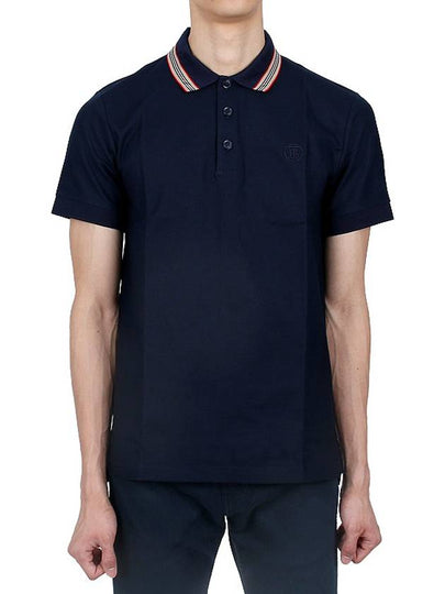 Pierson Polo Shirt Navy - BURBERRY - BALAAN 2