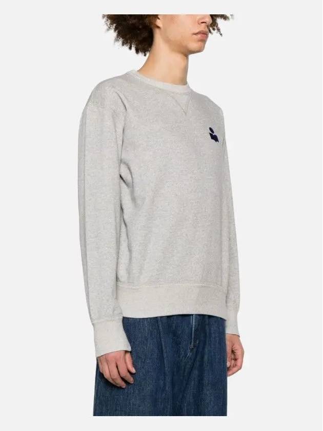 Mike Crew Neck Sweatshirt Grey - ISABEL MARANT - BALAAN 3