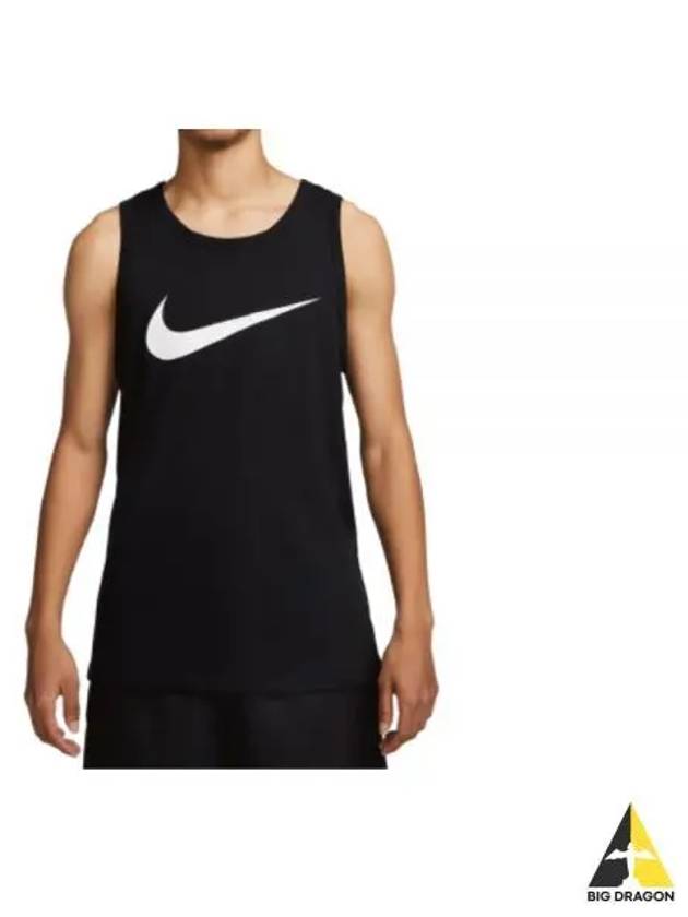 Sportswear Icon Swoosh Sleeveless Black - NIKE - BALAAN 2