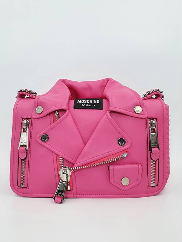 Women s rider jacket chain bag - MOSCHINO - BALAAN 4