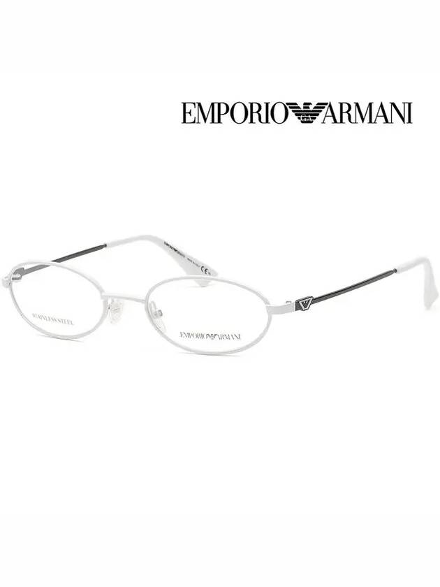 Eyewear Metal Eyeglasses Silver - EMPORIO ARMANI - BALAAN 5