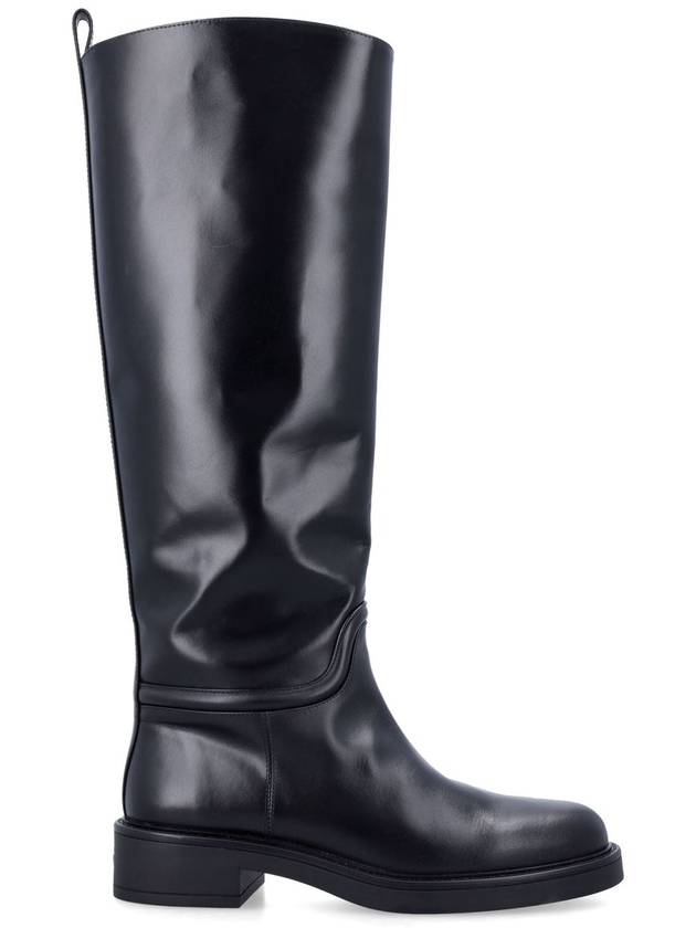 Celia Heritage Calf Riding Long Boots Black - STUART WEITZMAN - BALAAN 2