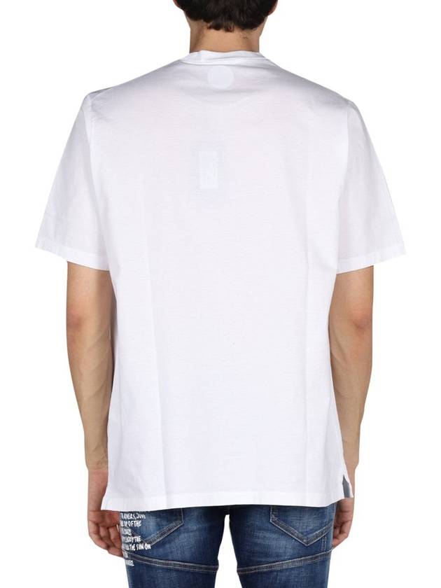 short sleeve t-shirt white - DSQUARED2 - BALAAN 4