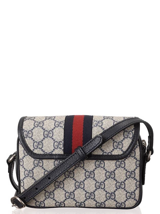 Ophidia GG Mini Shoulder Bag Beige Blue - GUCCI - BALAAN 3