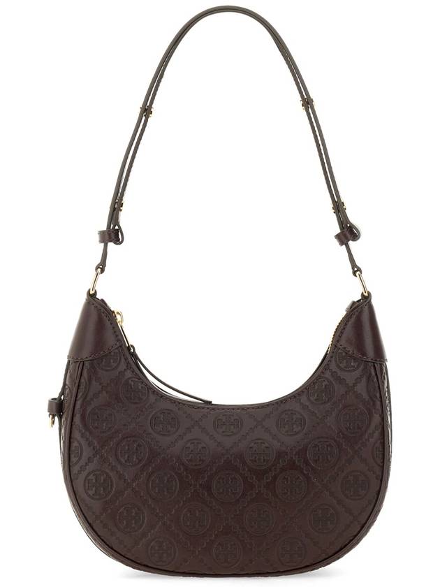 T MONOGRAM CRESCENT MOON BAG - TORY BURCH - BALAAN 2