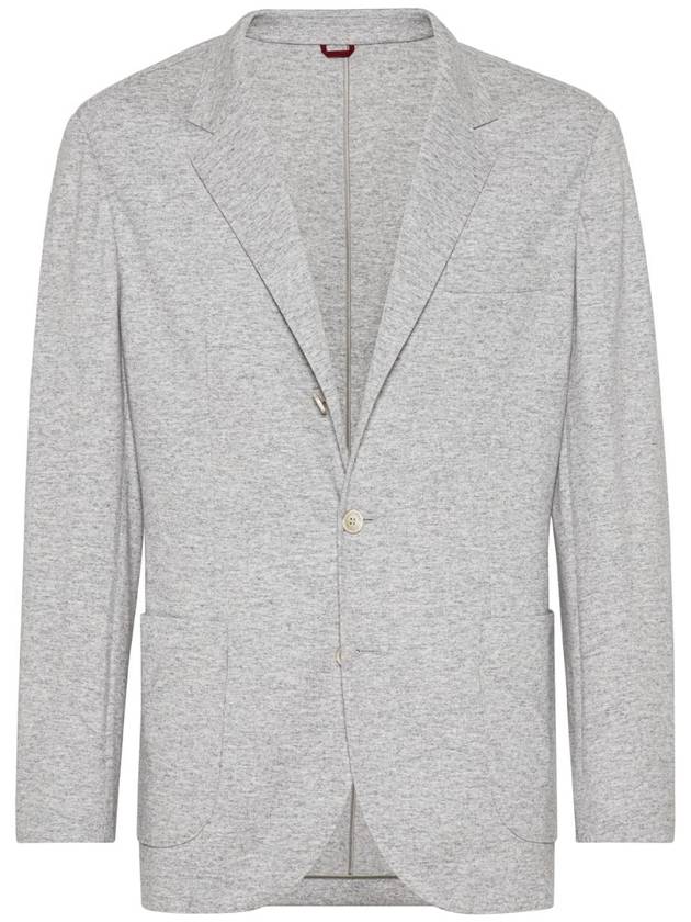 Brunello Cucinelli Jackets Light Grey - BRUNELLO CUCINELLI - BALAAN 4