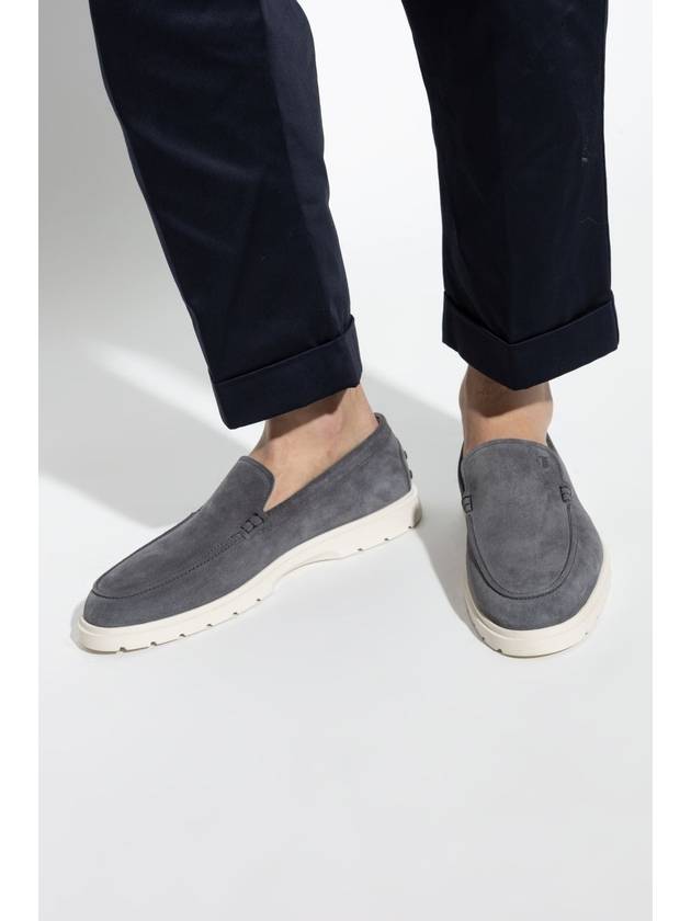 Tod’s Suede Loafers Shoes, Men's, Grey - TOD'S - BALAAN 2