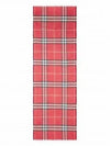 Check Wool Silk Scarf Red - BURBERRY - BALAAN 2