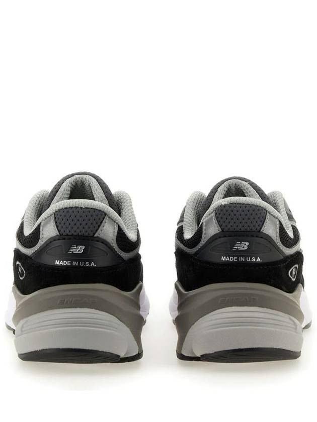 990v6 Low Top Sneakers Grey Black - NEW BALANCE - BALAAN 12