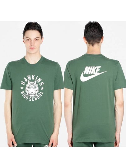 Stranger Things NRG Short Sleeve T-Shirt Green - NIKE - BALAAN 2