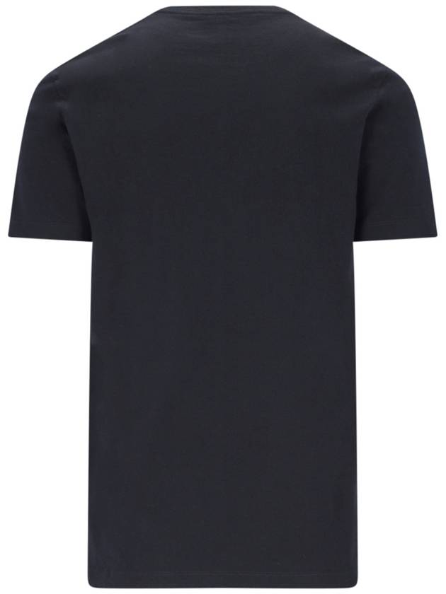 Medusa Embroidery Cotton Short Sleeve T-shirt Black - VERSACE - BALAAN 3