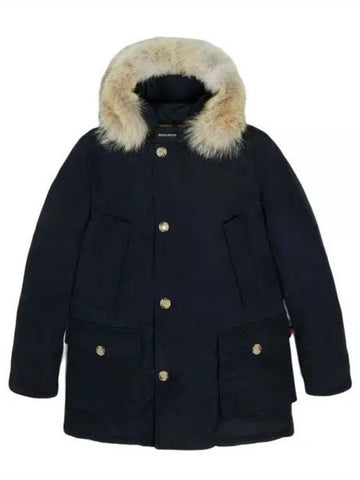 Arctic Hooded Parka Dark Navy Men s Jacket 237767 - WOOLRICH - BALAAN 1