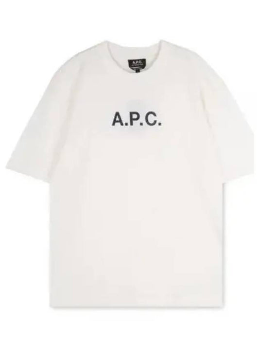 Moran Openwork Short Sleeve T-Shirt White - A.P.C. - BALAAN 2