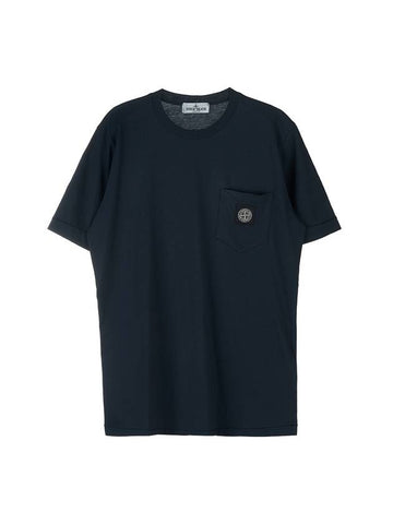 Kids Logo Patch Pocket T Shirt 781620347 V0020 6 8 - STONE ISLAND - BALAAN 1