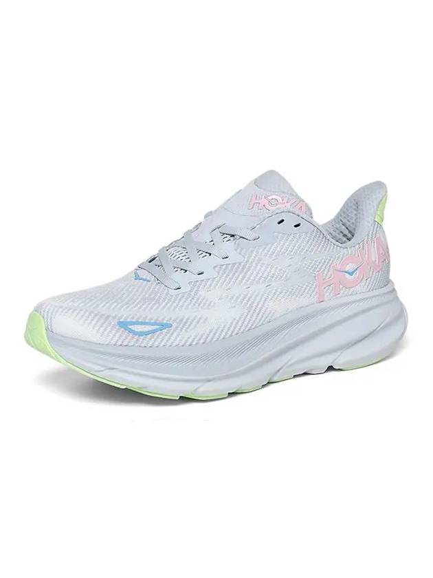 Clifton 9 Low Top Sneakers Grey - HOKA ONE ONE - BALAAN 7