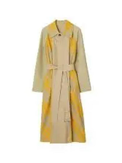 Check Belted Trench Coat Beige - BURBERRY - BALAAN 2