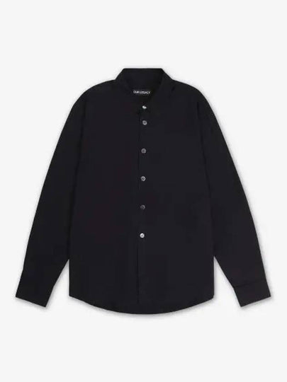 Beyond Liquid Poplin Long Sleeve Shirt Black - OUR LEGACY - BALAAN 2