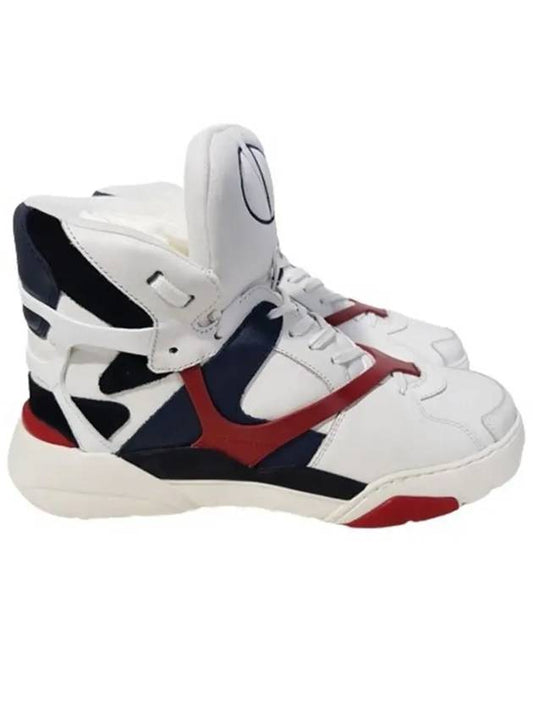 Men's 11Th Anniversary Made One High Top Sneakers Red White - VALENTINO - BALAAN 2
