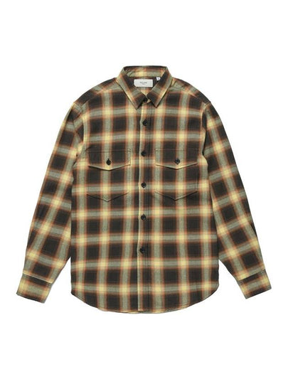 Flannel Shirt Brown - ROLLING STUDIOS - BALAAN 2