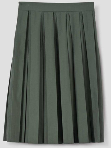 ticket pocket pleated skirt - MARGARET HOWELL - BALAAN 1