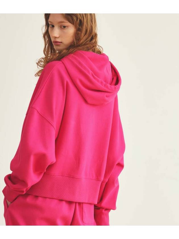 Crop Hoodie Pink - THE GREEN LAB - BALAAN 4