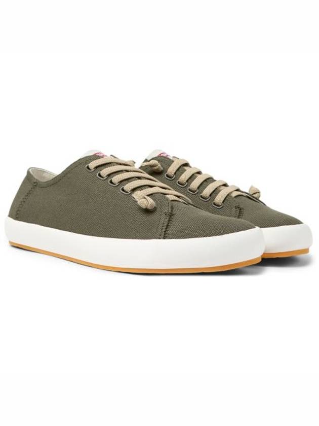 Peu Rambla Textile Low Top Sneakers Green - CAMPER - BALAAN 5