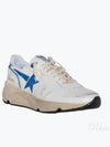 Running Sole Low Top Sneakers White Blue - GOLDEN GOOSE - BALAAN 2