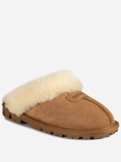 Australia Ozwear UGG Slippers Winter Wool Fleece OZ114 II Chestnut - OZWEAR UGG - BALAAN 2