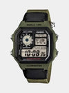 AE 1200WHB 3BVDF AE 1200WHB 3B Digital Sports Men's NATO Watch - CASIO - BALAAN 5