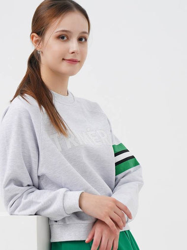 Applique Sweatshirt WOMAN MGRAY TMFTS20119 - TRIMERE - BALAAN 1