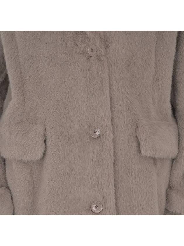 Women's Fur Coat Grey - HERNO - BALAAN 5