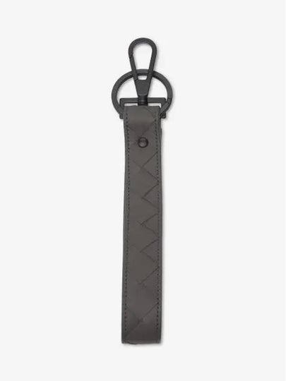 Intrecciato Key Holder Grey - BOTTEGA VENETA - BALAAN 2