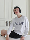 Lettering Logo Sweatshirt ICE MELANGE - RUBATI - BALAAN 5