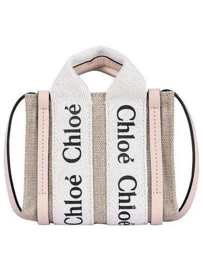 Nano Woody Tote Bag Cement Pink - CHLOE - BALAAN 2