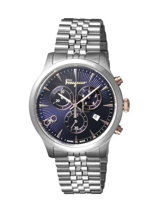 Men's Metal Watch Silver - SALVATORE FERRAGAMO - BALAAN 2