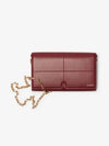 Logo Stamped Leather Clutch 8095125 - BURBERRY - BALAAN 2