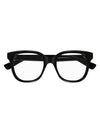 Eyewear Square Frame Glasses Black - GUCCI - BALAAN 1