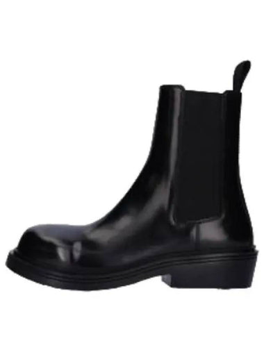 Gloss Chelsea ankle boots black - BOTTEGA VENETA - BALAAN 1