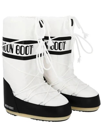 Logo Snow Winter Boots White - MOON BOOT - BALAAN 2