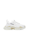 Triple S Low-Top Sneakers White - BALENCIAGA - BALAAN 1