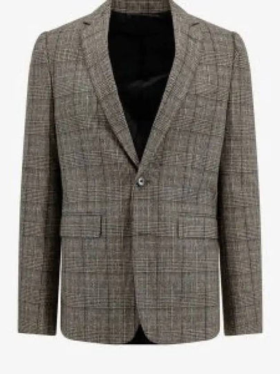 Prince Of Wales Wool Jacket - CELINE - BALAAN 2