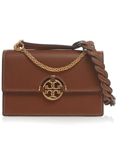 Miller Chain Tote Mini Bag Brown - TORY BURCH - BALAAN 2