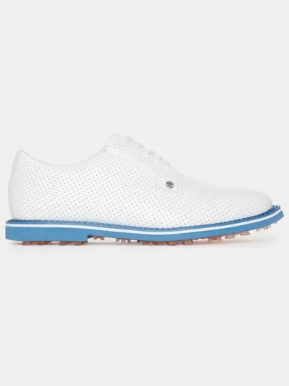 Men'S Perforated Gallivanter Spike Shoes Cerulean White - G/FORE - BALAAN 2