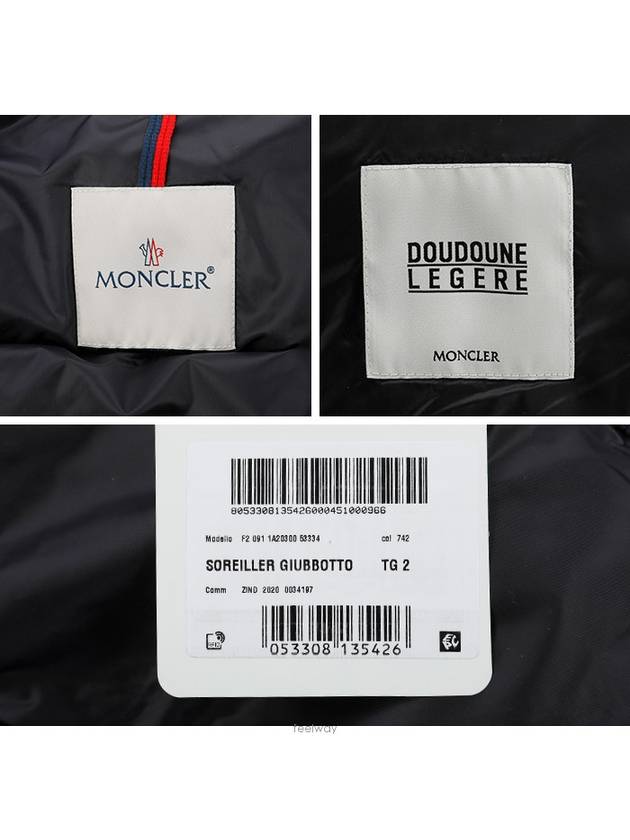 soleiler hood padded navy - MONCLER - BALAAN 9